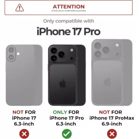 iPhone 17 Pro Dexnor MagSafe 360 ütésálló tok kihajtható állván-6977140255475 2 kép