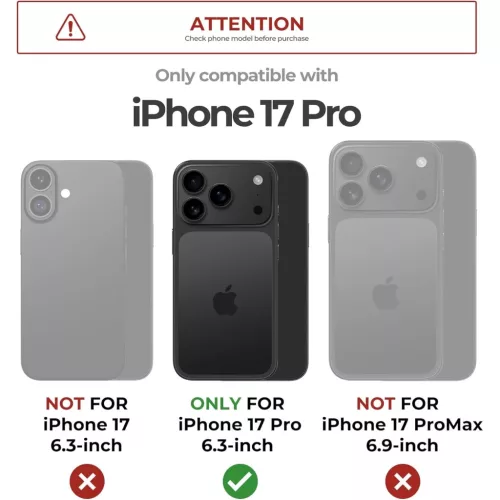iPhone 17 Pro Dexnor MagSafe 360 ütésálló tok kihajtható állván-6977140255475 2 kép
