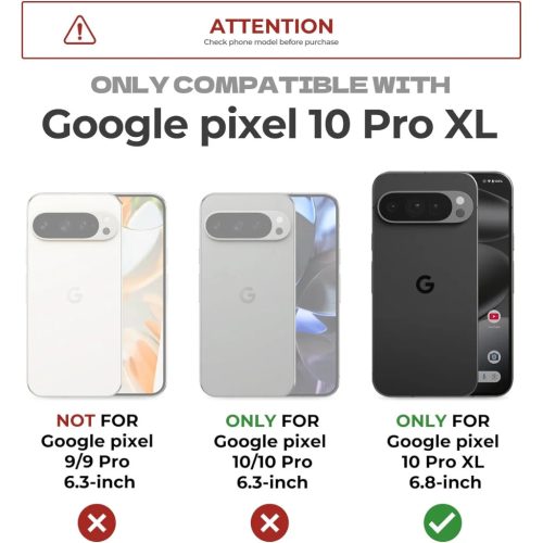 Google Pixel 10 Pro XL Dexnor ütésálló tok kihajtható állvánnya-6977140256052 2 kép