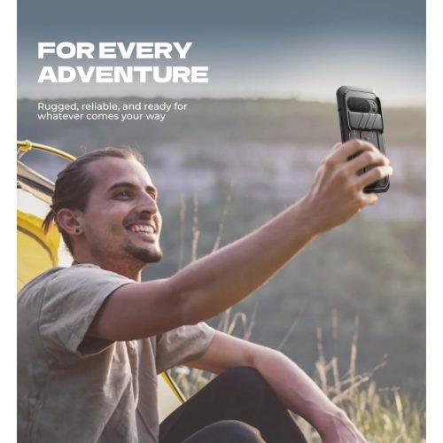 Google Pixel 10 Pro XL Dexnor ütésálló tok kihajtható állvánnya-6977140256052 3 kép