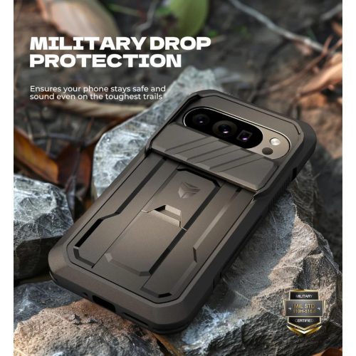 Google Pixel 10 Pro XL Dexnor ütésálló tok kihajtható állvánnya-6977140256052 6 kép