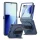 Samsung Galaxy Z Flip 7 tok – Suritch, 360 fokos forgatható rejtett kitámasztó, kék