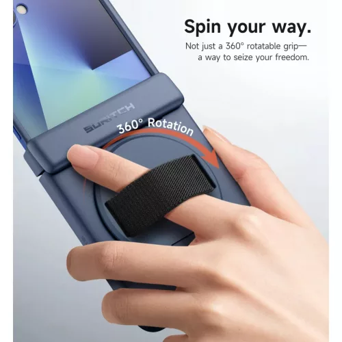 Samsung Galaxy Z Flip 7 tok – Suritch, 360 fokos forgatható rejtett-6977140252375 3 kép