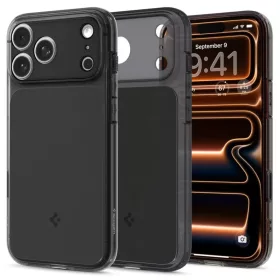   iPhone 17 Pro Max Spigen Ultra Hybrid „T” Mag Magsafe tok Matt Fekete