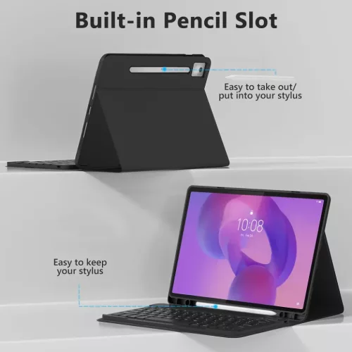 Lenovo Idea Tab Pro 12.7 TB-373 SC Pen + Billentyűzet tok Fekete-5906302333400 10 kép