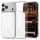 iPhone 17 Pro Spigen Ultra Hybrid "T" Magsafe fényes fehér tok