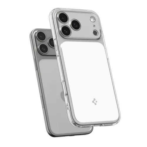 iPhone 17 Pro Spigen Ultra Hybrid "T" Magsafe fényes fehér tok-8800283314762 5 kép