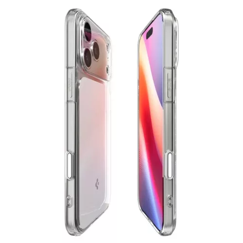 iPhone 17 Pro Spigen Ultra Hybrid "T" Magsafe fényes fehér tok-8800283314762 6 kép