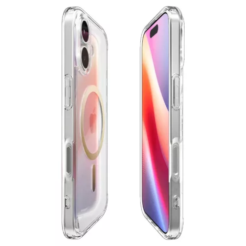 iPhone 17 Spigen Ultra Hybrid Mag Magsafe átlátszó/arany tok-8800283315141 5 kép