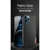 iPhone 12 Pro MAX Dux Ducis Fino nylon bevonatú tok fekete-6934913055724 2 kép