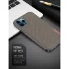 iPhone 12 Pro MAX Dux Ducis Fino nylon bevonatú tok fekete-6934913055724 5 kép