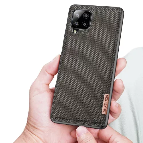 Dux Ducis Fino nylon bevonatú tok Samsung A42 5G zöld-6934913055922 4 kép
