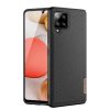 Dux Ducis Fino nylon bevonatú tok Samsung A42 5G fekete