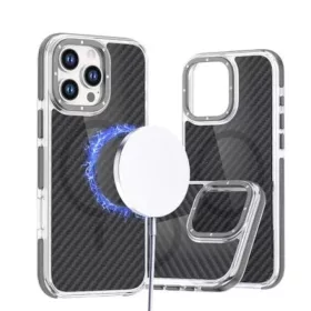 Samsung Galaxy A07 4G Fiber Magsafe tok szürke