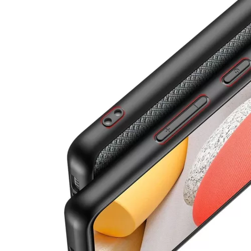 Dux Ducis Fino nylon bevonatú tok Samsung A42 5G kék-6934913055915 7 kép