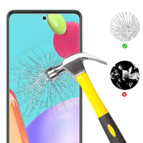 SAMSUNG Galaxy A52 5G Kijelzővédő üvegfólia 9H 0.3mm-5903396087240 3 kép