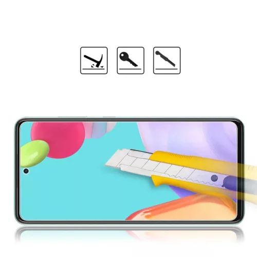 SAMSUNG Galaxy A52 5G Kijelzővédő üvegfólia 9H 0.3mm-5903396087240 5 kép