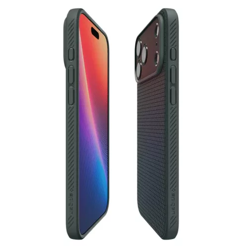 iPhone 17 Pro Max Spigen Liquid Air tok Abyss Zöld-8800283313994 6 kép
