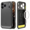 iPhone 17 Pro Spigen Rugged Armor Magsafe szürke tok