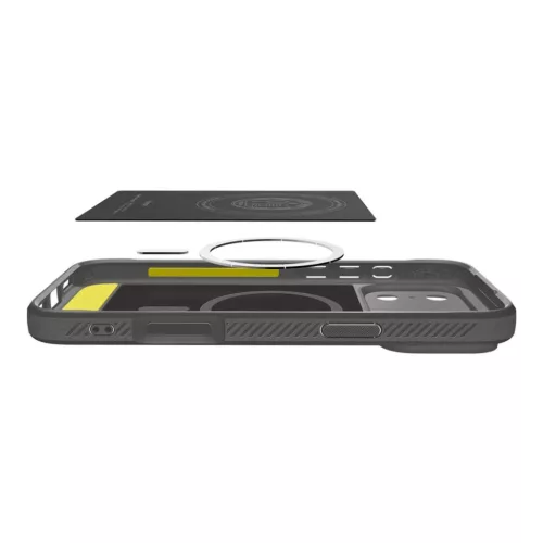 iPhone 17 Pro Spigen Rugged Armor Magsafe szürke tok-8800283314625 7 kép