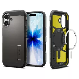   iPhone 17 Spigen Tough Armor "T" Mag Magsafe tok, gunmetal