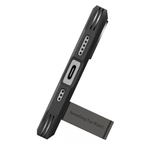 iPhone 17 Spigen Tough Armor "T" Mag Magsafe tok, gunmetal-8800283315240 5 kép