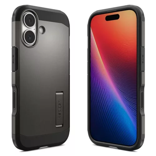 iPhone 17 Spigen Tough Armor "T" Mag Magsafe tok, gunmetal-8800283315240 7 kép
