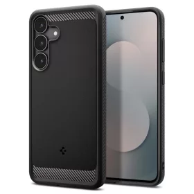 Samsung Galaxy S25 FE Spigen Rugged Armor Matt Fekete tok