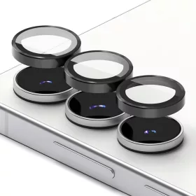 Samsung Galaxy S25 FE Ringke Kamera Keretvédő 2-csomag Fekete-8800293859703 2 kép