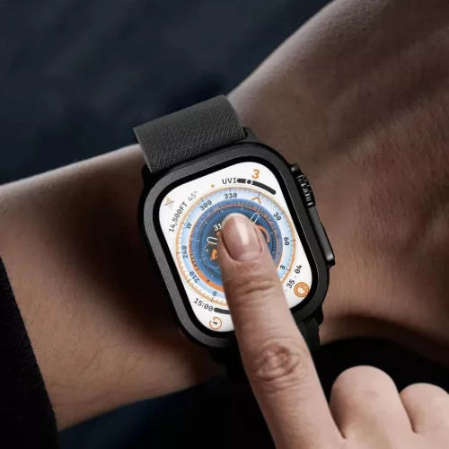 Apple Watch Ultra 1 / 2 / 3 (49 mm) edzett üvegfólia, Tech-protect G-5906302334407 3 kép