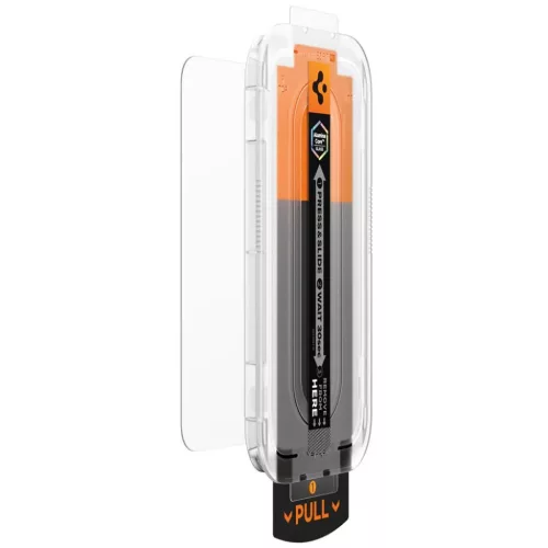 iPhone 16 Pro / 17 / 17 Pro Spigen Glas.tr "EZ Fit Pro" Privát üvegf-8800283312300 3 kép