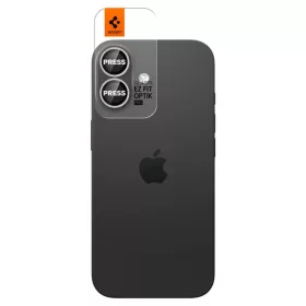 iPhone 16 / 16 Plus / 17 ezüst Spigen Optik Pro Glas.tr ”Ez Fit” -8800283312591 2 kép