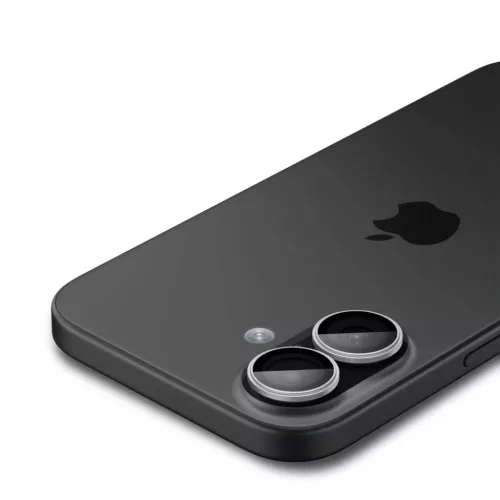 iPhone 16 / 16 Plus / 17 ezüst Spigen Optik Pro Glas.tr ”Ez Fit” -8800283312591 4 kép