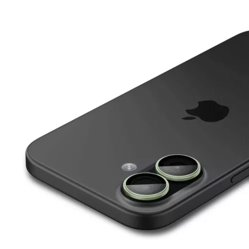 iPhone 17 / 16 / 16 Plus Zöld Kamera Üvegfólia Spigen Optik Pro Gla-8800283312614 4 kép