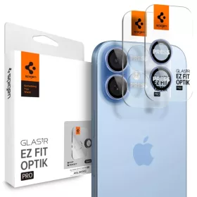   iPhone 17 / 16 Plus / 16 Spigen Optik Pro Glas.tr "Ez Fit" Kamera védőüveg Kék üvegfólia