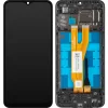 LCD kijelzőmodul MP Samsung Galaxy A03 Core A032, Utángyártott, Fekete