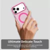iPhone 17 Pro MagSafe hibrid TPU + PC tok rózsaszín Alphajack CandyM- 6 kép
