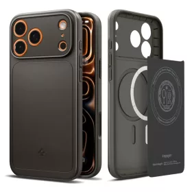 iPhone 17 Pro Max Spigen Thin Fit Mag Magsafe Gunmetal tok-8800283314083 2 kép