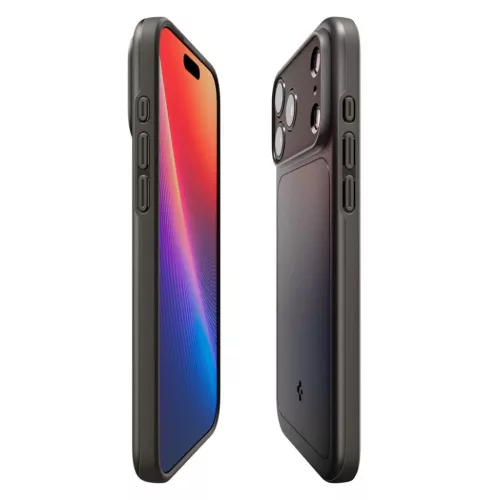 iPhone 17 Pro Max Spigen Thin Fit Mag Magsafe Gunmetal tok-8800283314083 8 kép