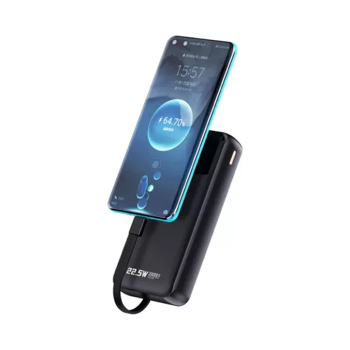 Dudao K15Pro Power Bank 20000mAh 22.5W PD USB-C / USB-A / Beépített -6977196682430 4 kép