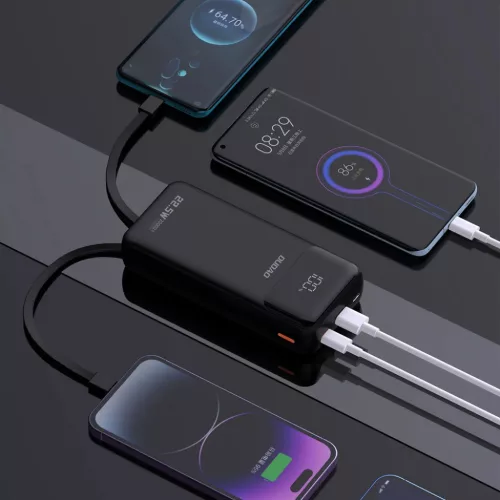 Dudao K15Pro Power Bank 20000mAh 22.5W PD USB-C / USB-A / Beépített -6977196682430 5 kép