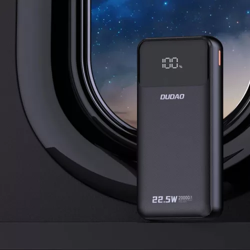 Dudao K15Pro Power Bank 20000mAh 22.5W PD USB-C / USB-A / Beépített -6977196682430 6 kép