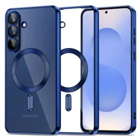   Samsung Galaxy S25 FE tok Tech-protect Magflex Magsafe - Haditengerészet kék tok