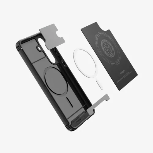 Samsung Galaxy S25 FE Spigen Core Armor Mag Magsafe tok, matt fekete-8800283311532 8 kép