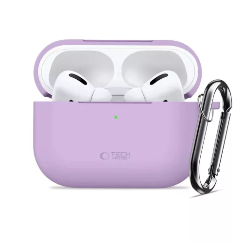 AirPods Pro 3 levendula színű szilikon tok-5906302333103 3 kép