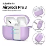 AirPods Pro 3 levendula színű szilikon tok-5906302333103 4 kép