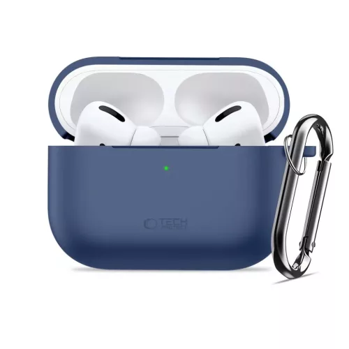 Apple AirPods Pro 3 Szilikon Tok Tengerészkék-5906302333110 3 kép