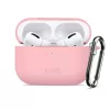 Apple AirPods Pro 3 Szilikon Kampó Tok Púder Rózsaszín-5906302333127 3 kép