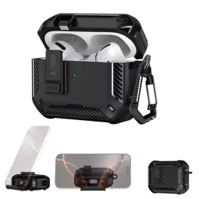 Apple AirPods Pro 3 Tech-protect Carbonox Magsafe Tok Fekete-5906302333172 2 kép