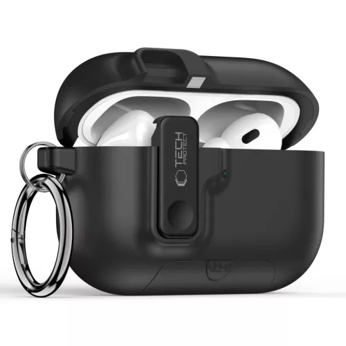 Apple AirPods Pro 3 Tech-protect Slim Hook Fekete tok-5906302333288 3 kép